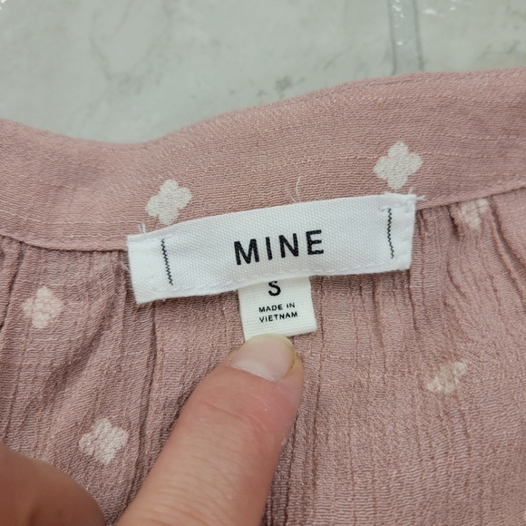 SALE 3 for $9 Women's Size Small Mine Blouse - Picture 3 of 5